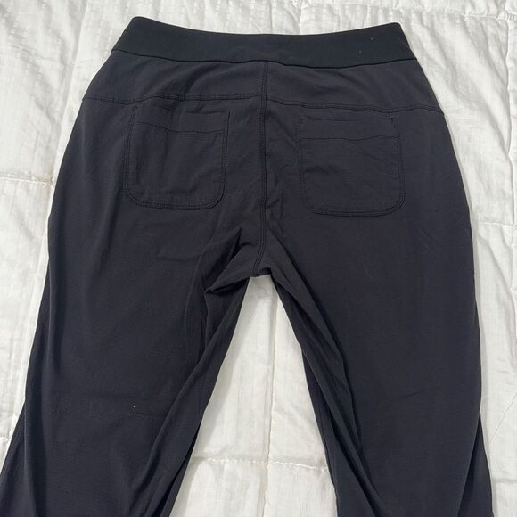 Athleta Black Recycled Nylon Jogger Pants | Size 2 - Picture 4 of 11